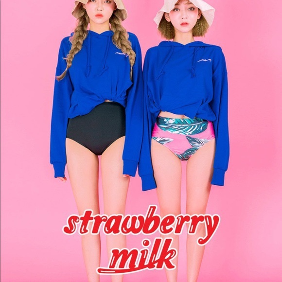 CHUU blue hoodie - Picture 3 of 5